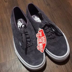 Brand New Purple/Grey Suede Vans